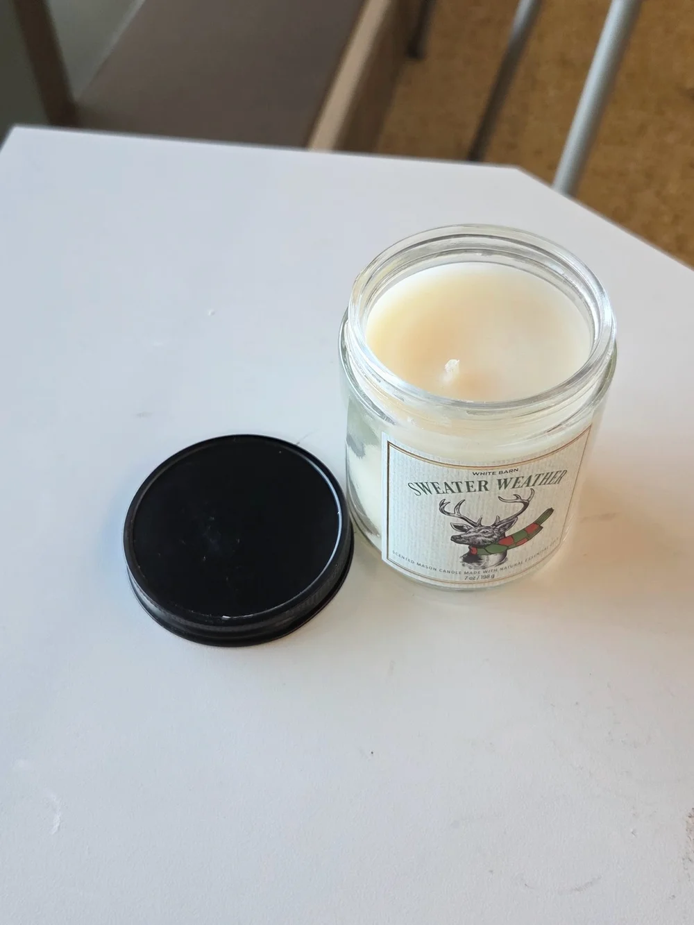 White Barn Sweater Weather Scented Candle